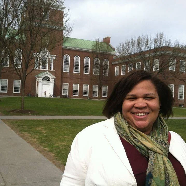 Latria at her alma mater, Dartmouth College
