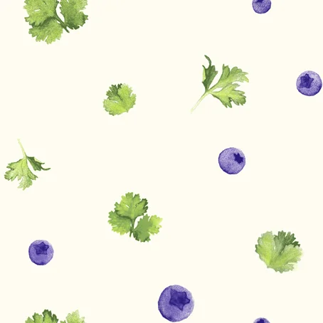 blueberry cilantro