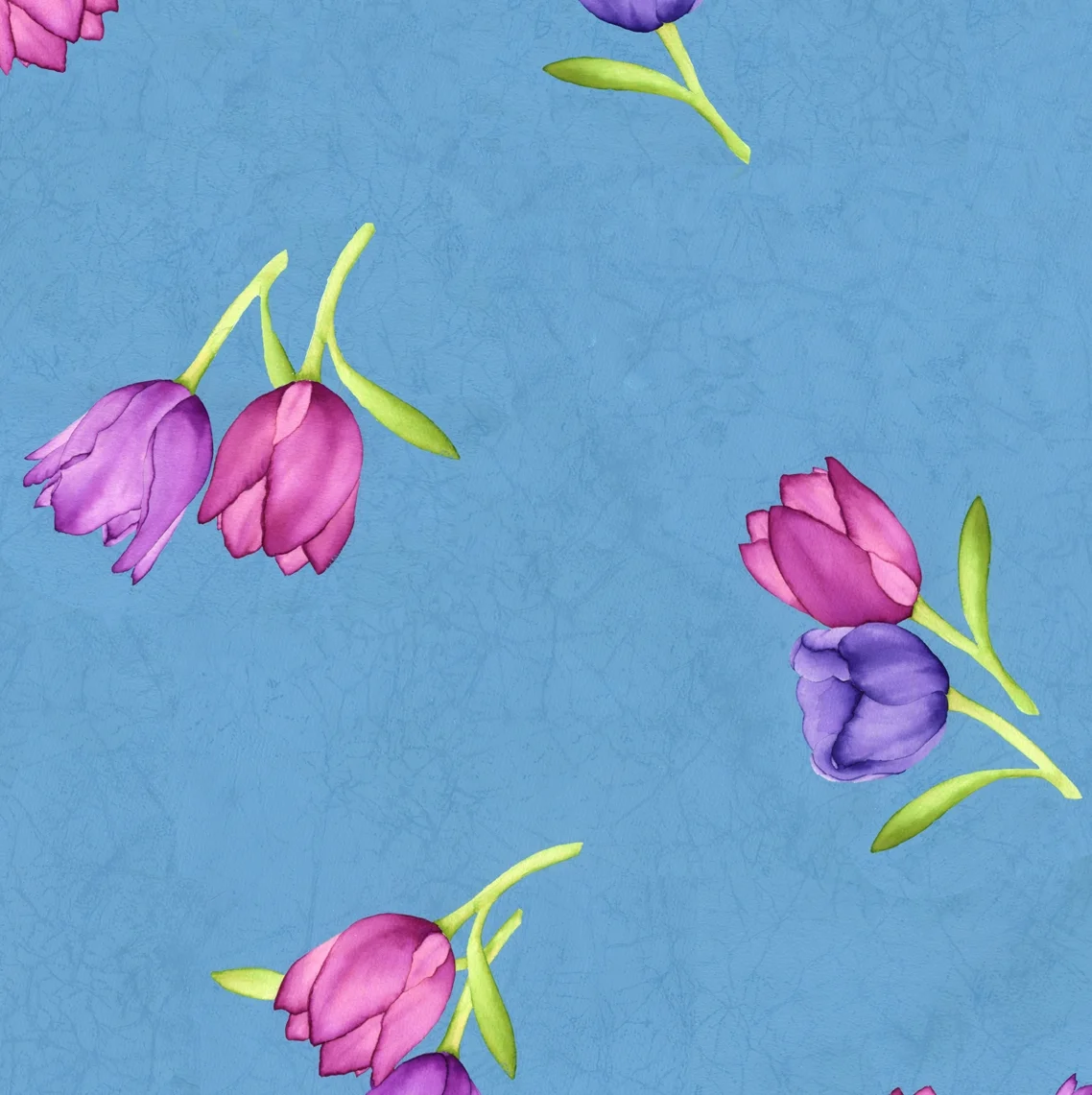 tossed tulips