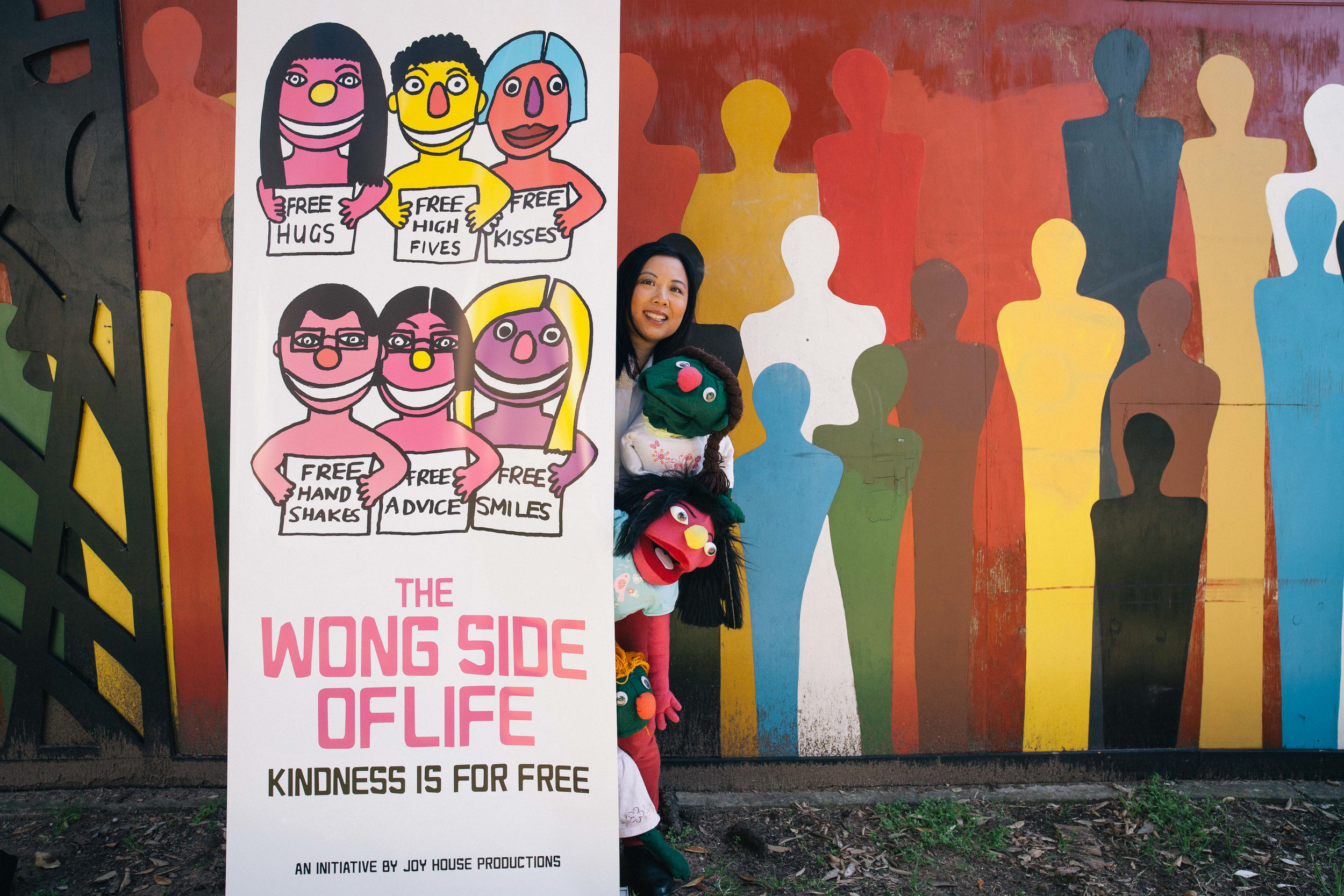 Joy Hopwood, writer and creator of The Wong Side Of Life - a play inspired by her mother's message of inclusion and acceptance.