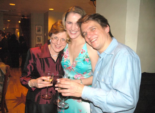 With Anne Ewers and Keith Lockhart