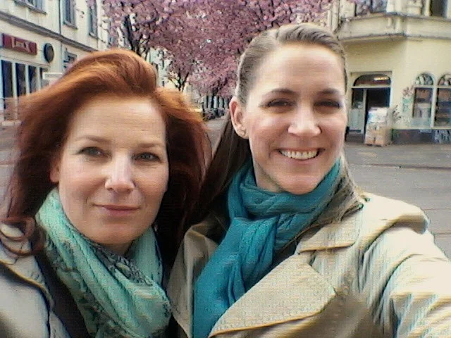 With mezzo Bea Robein in Bonn, Germany