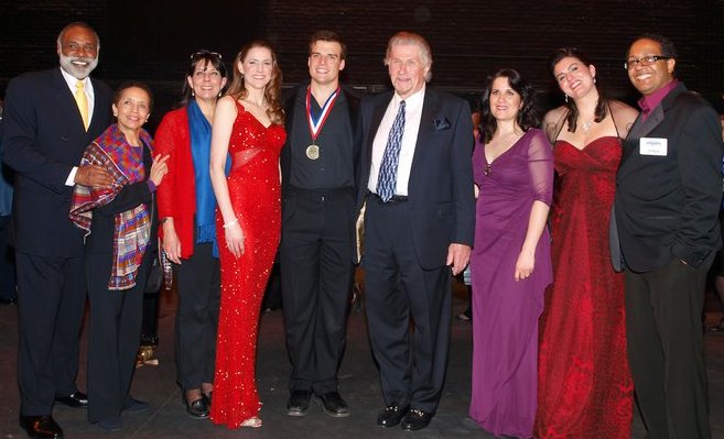 The winners and judges of the American Traditions Competition