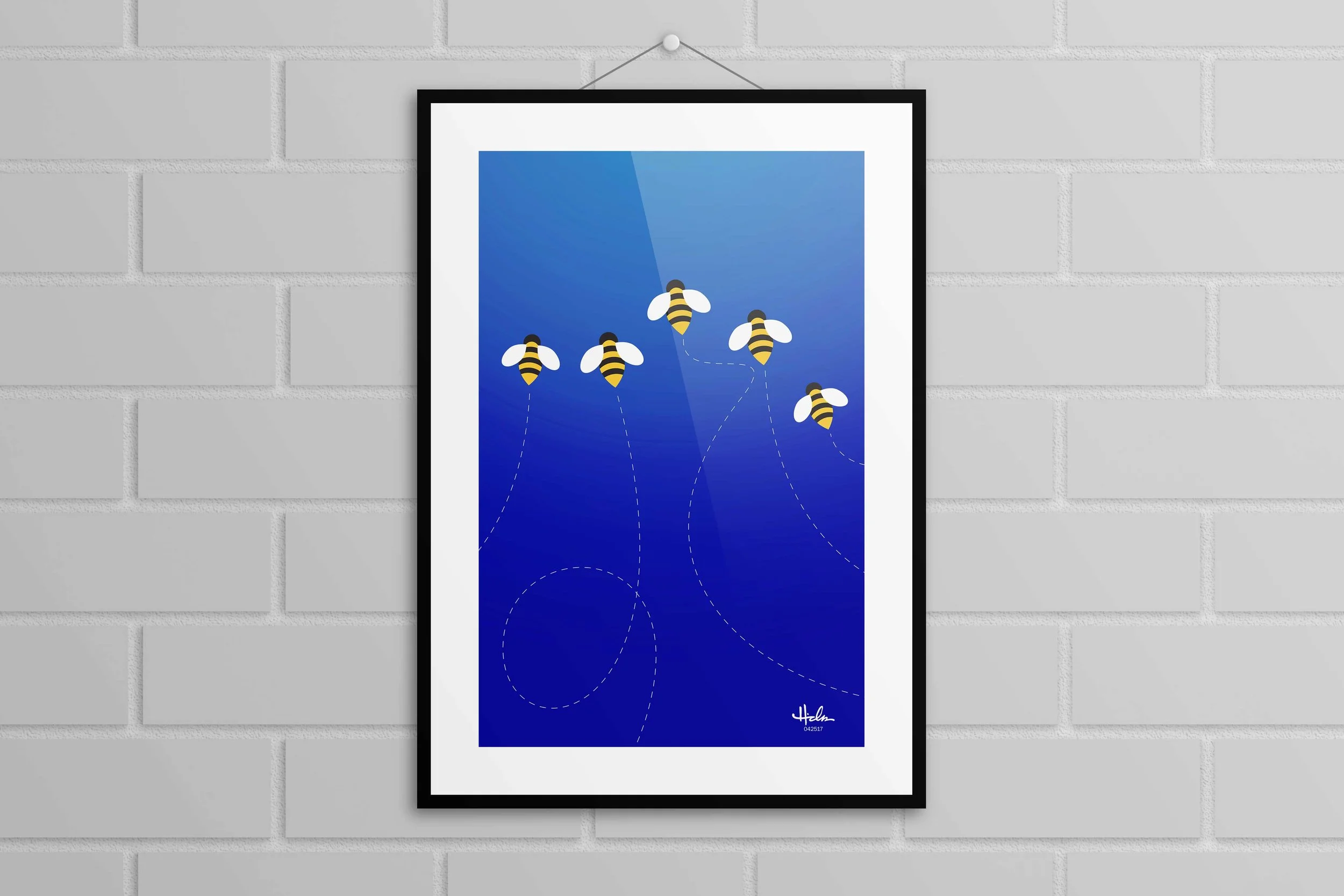 Bee in Formation