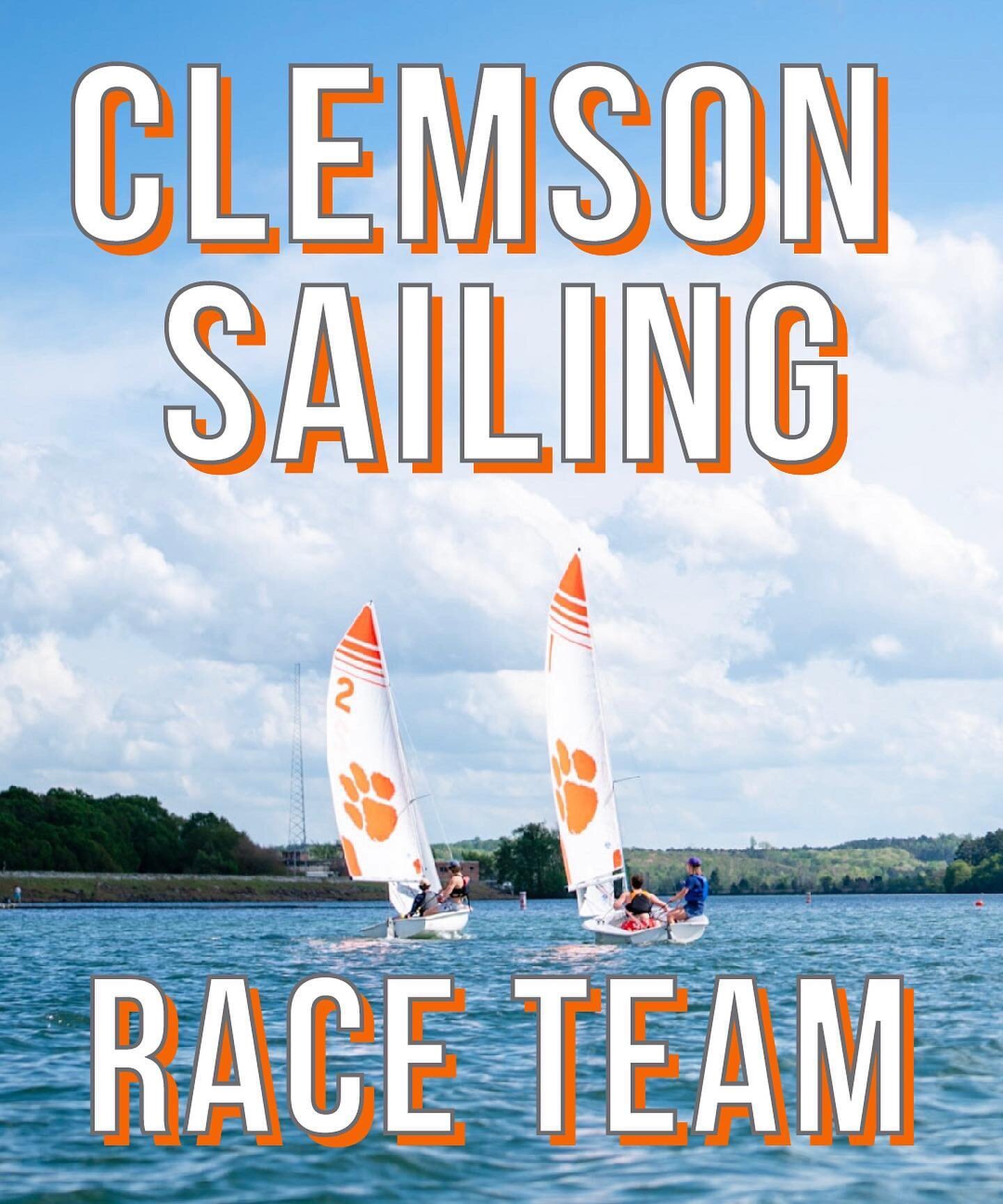 Love to sail and are looking to get involved in the Clemson community? Check out our AMAZING race team ⛵️👏🏽 #sailfast