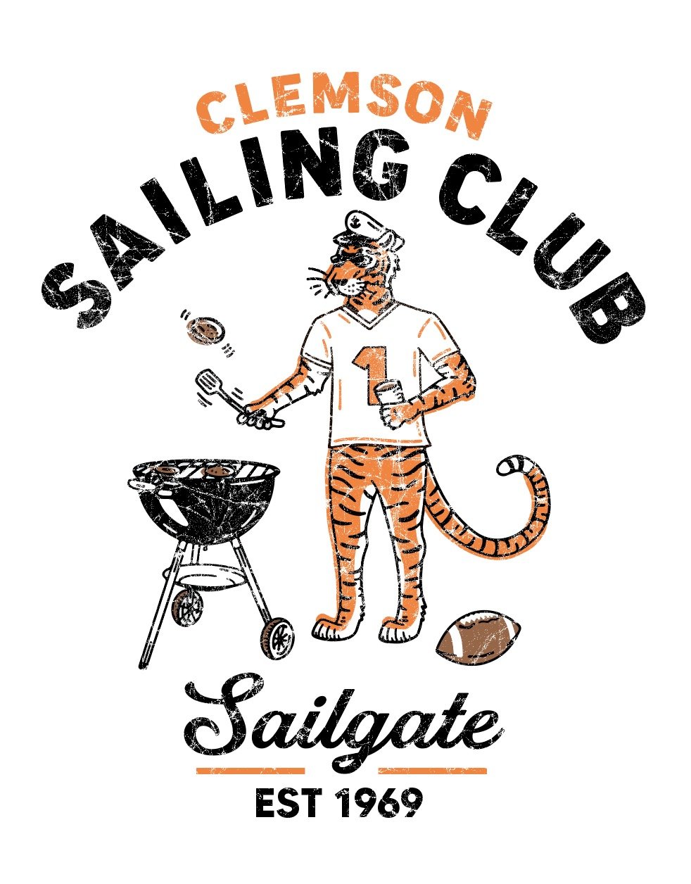Clemson Sailing Club Kanga Cooler — Clemson University Sailing Club