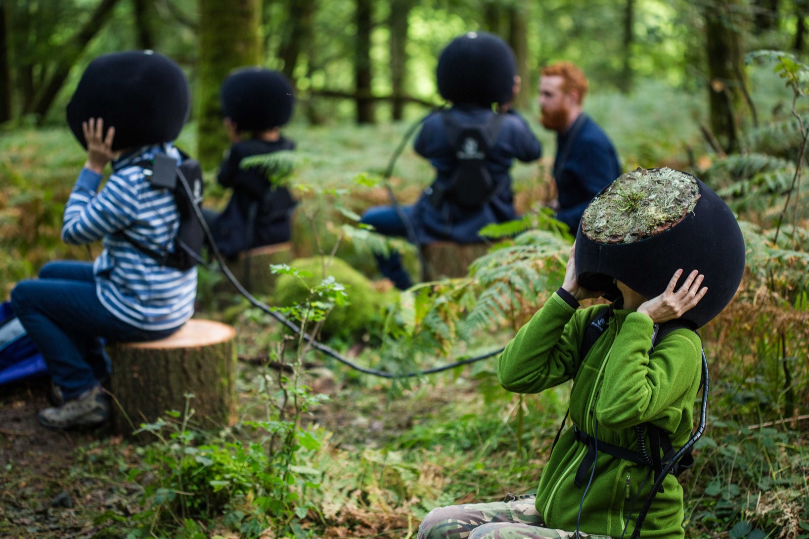 In The Eyes of An Animal used the Sub Pac to create new experience that uses vibration to feel as an animal would.