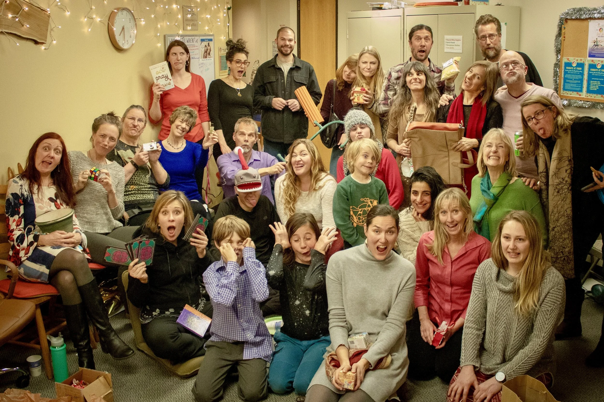 Aftermath of the 2018 Hub Holiday Party. :)