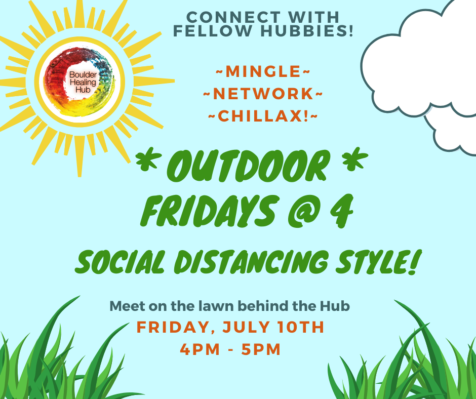 "Fridays at Four" Social Distancing Style! - For Hub Members