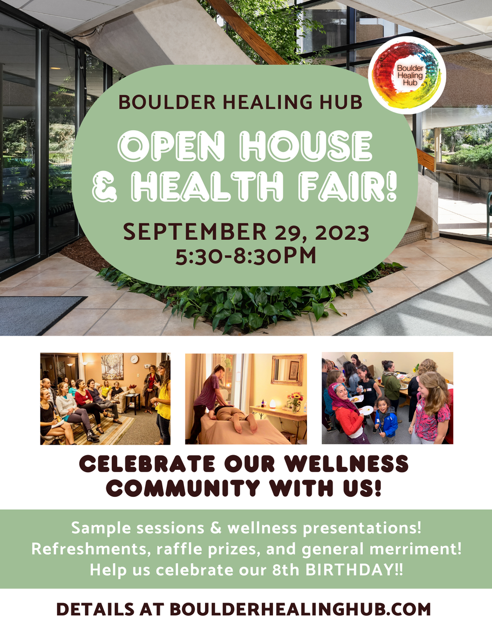 2023 Open House & Health Fair — Boulder Healing Hub