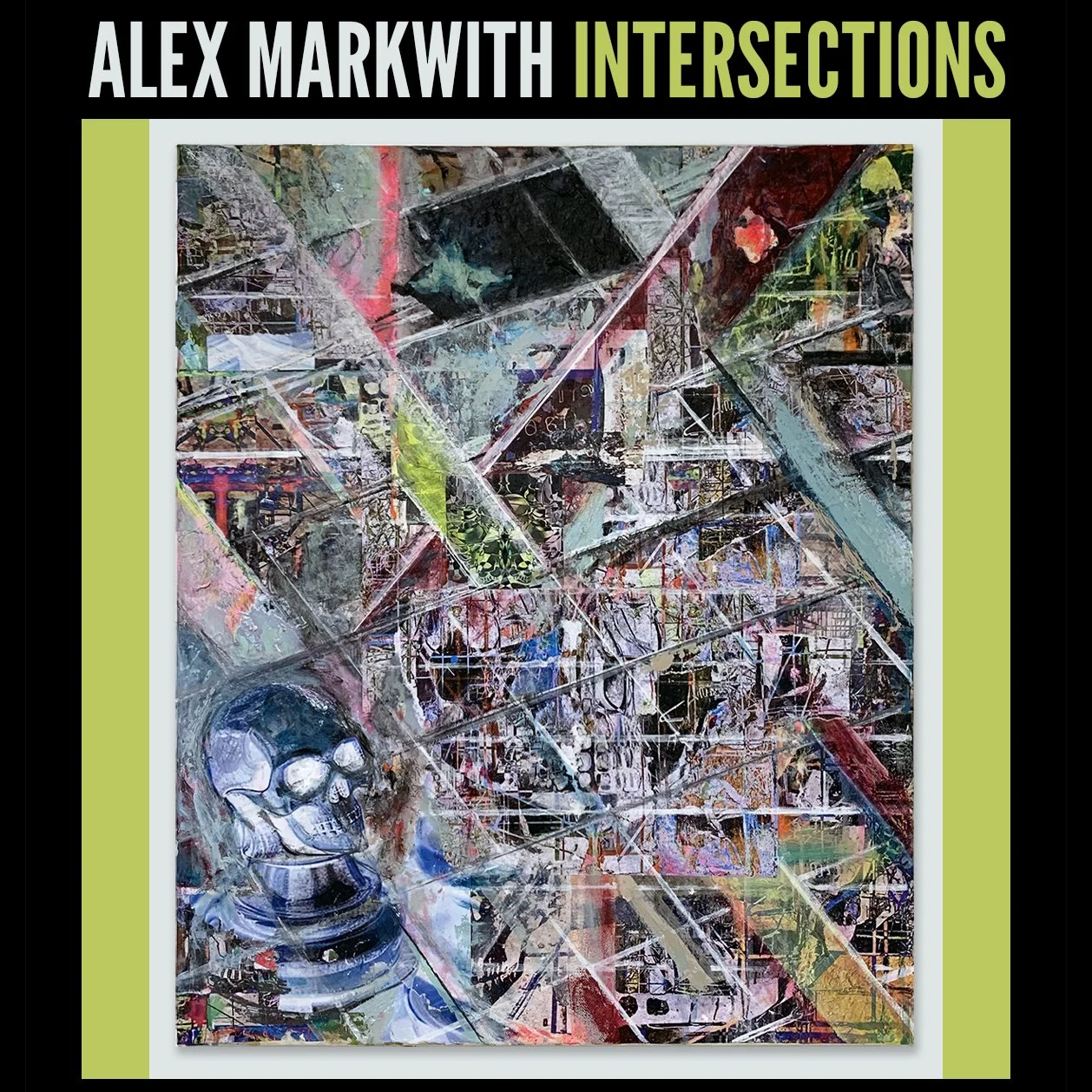 Alex Markwith solo exhibition "Intersections" opening March 4 at Malmitalo Galleria