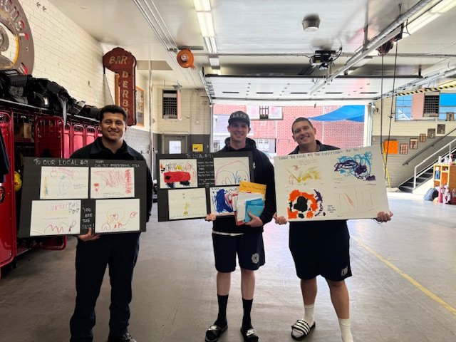 "Thank You" Drawing for our local brave firefighters