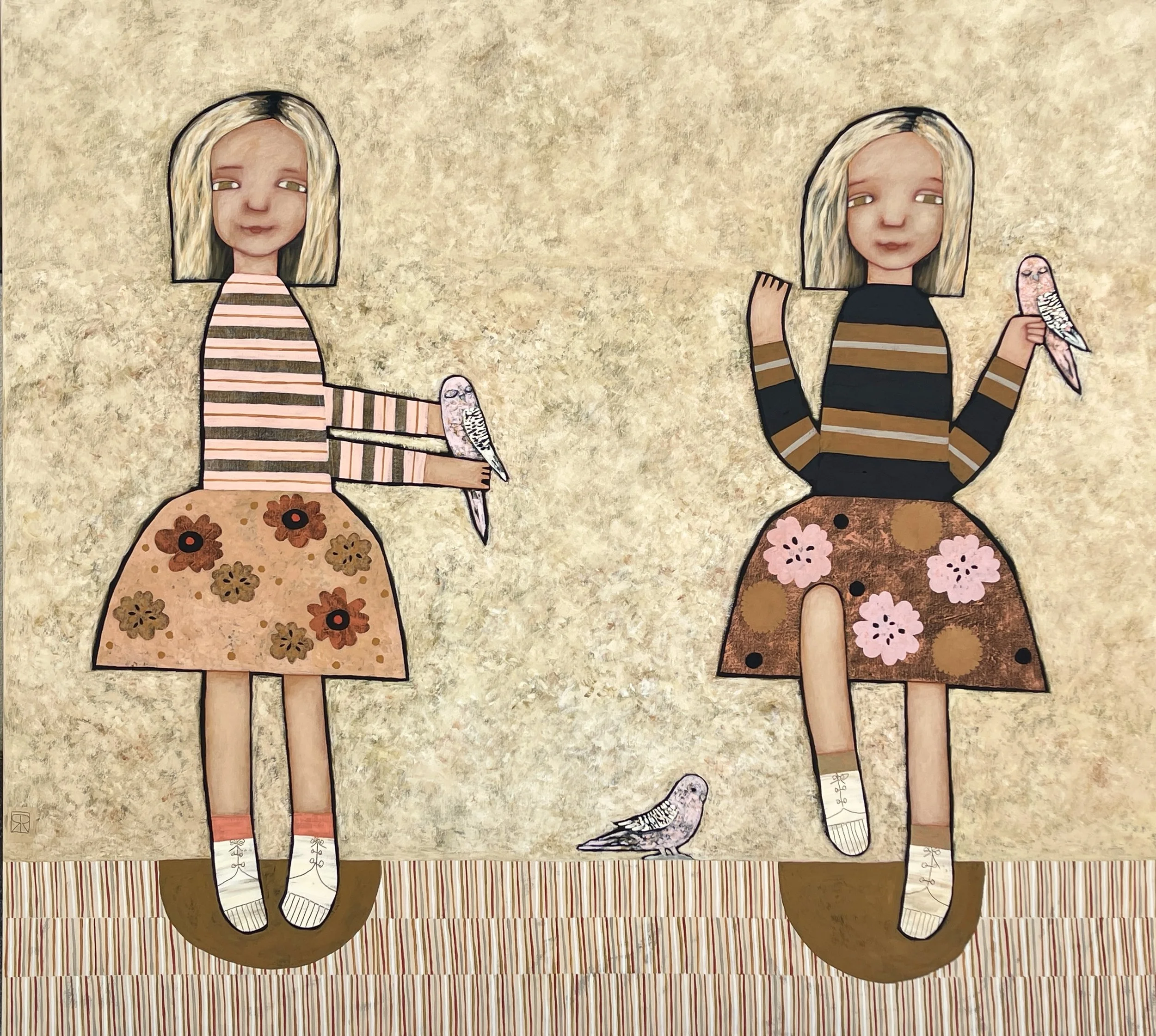 A2604 THE BUDGIE LIBRARY  120X132 $6400.JPG