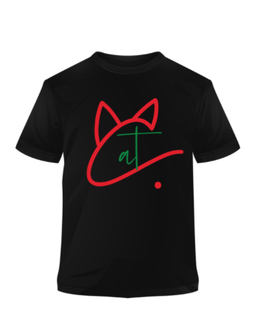 Black Cat. Tee