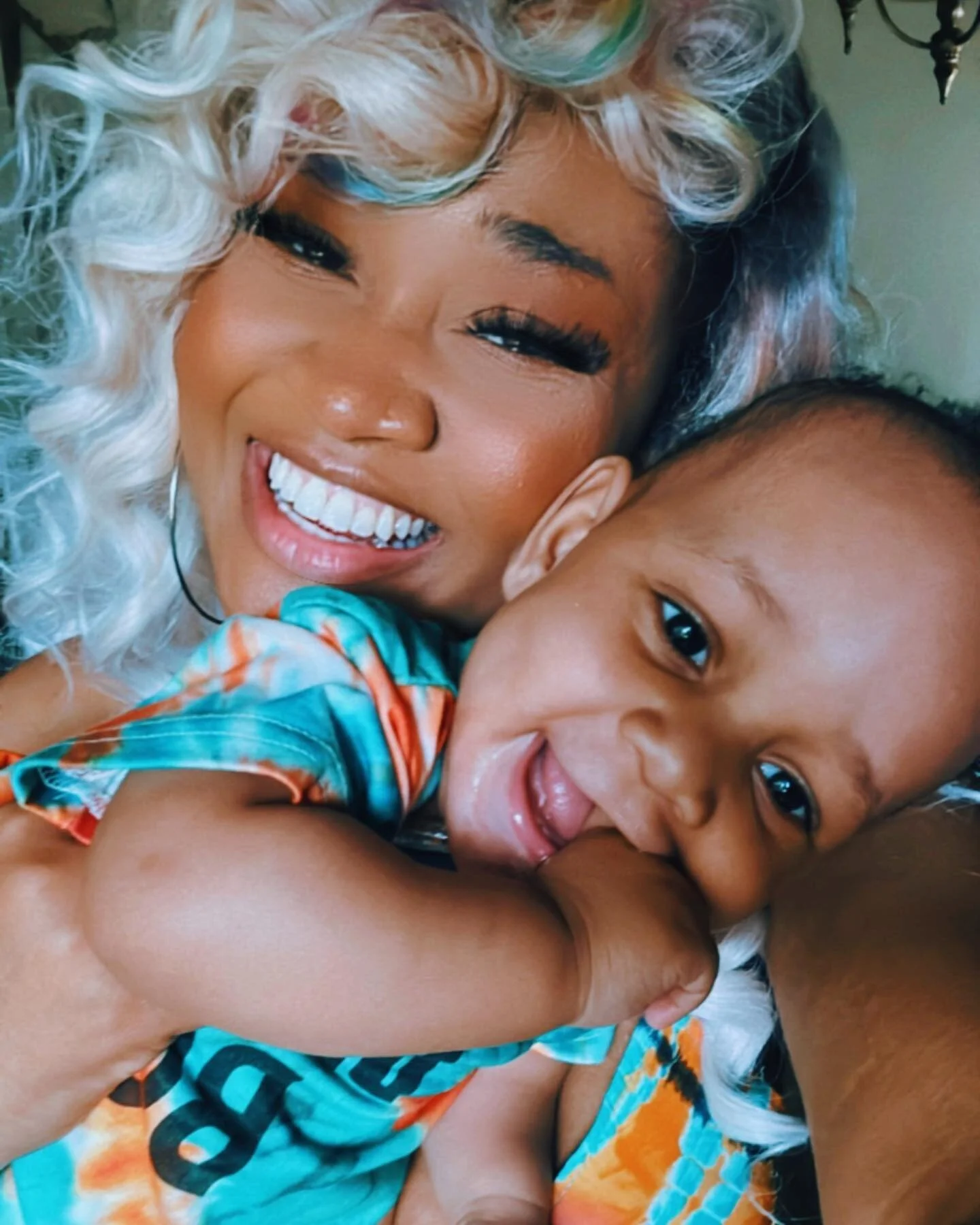 Happy Mother&rsquo;s Day from me and this young man that made me a mother!! My first official Mothers Day!! 🥹🥹🥹🥹
