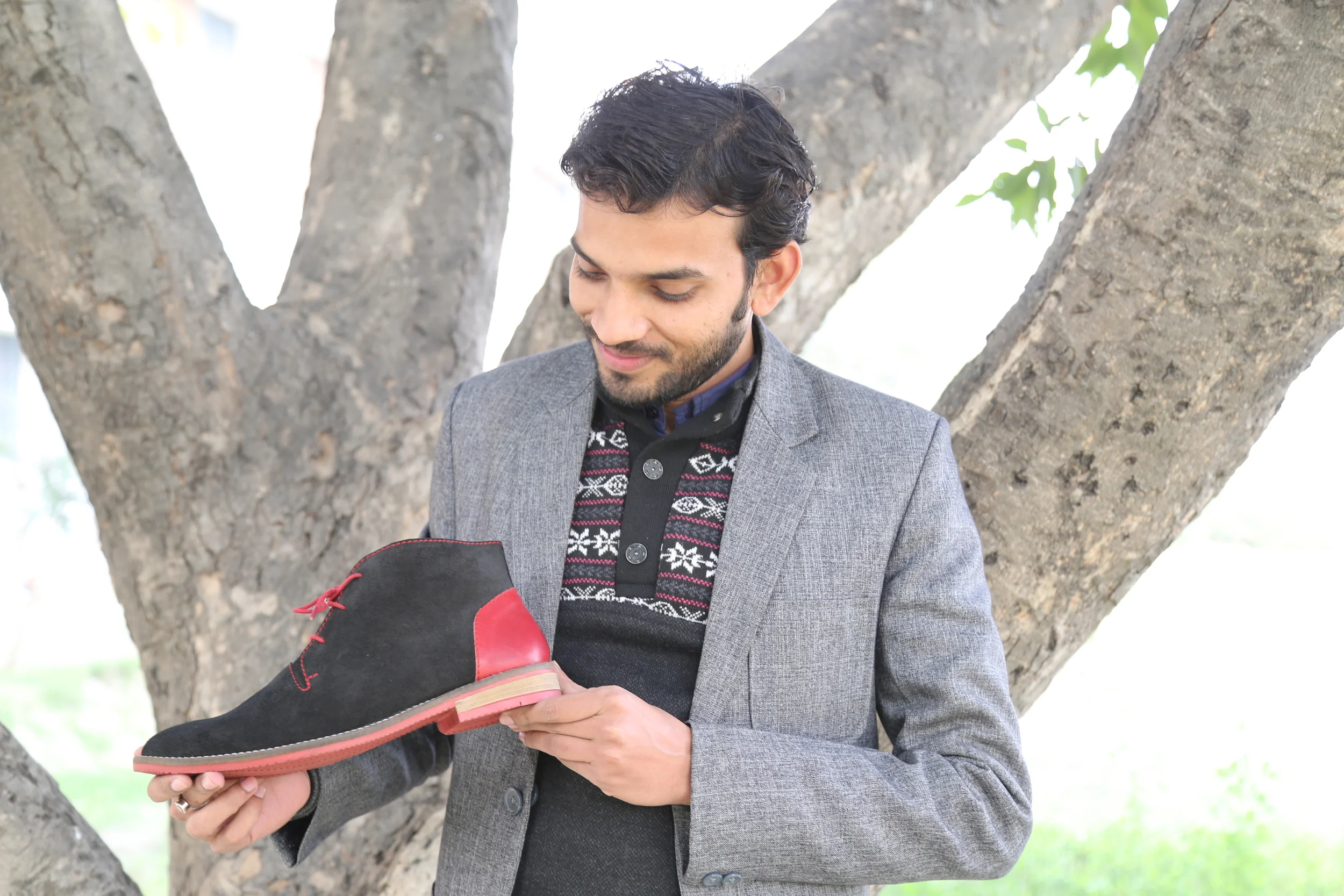 Meet Yuvraj, heart of the footwear development team.