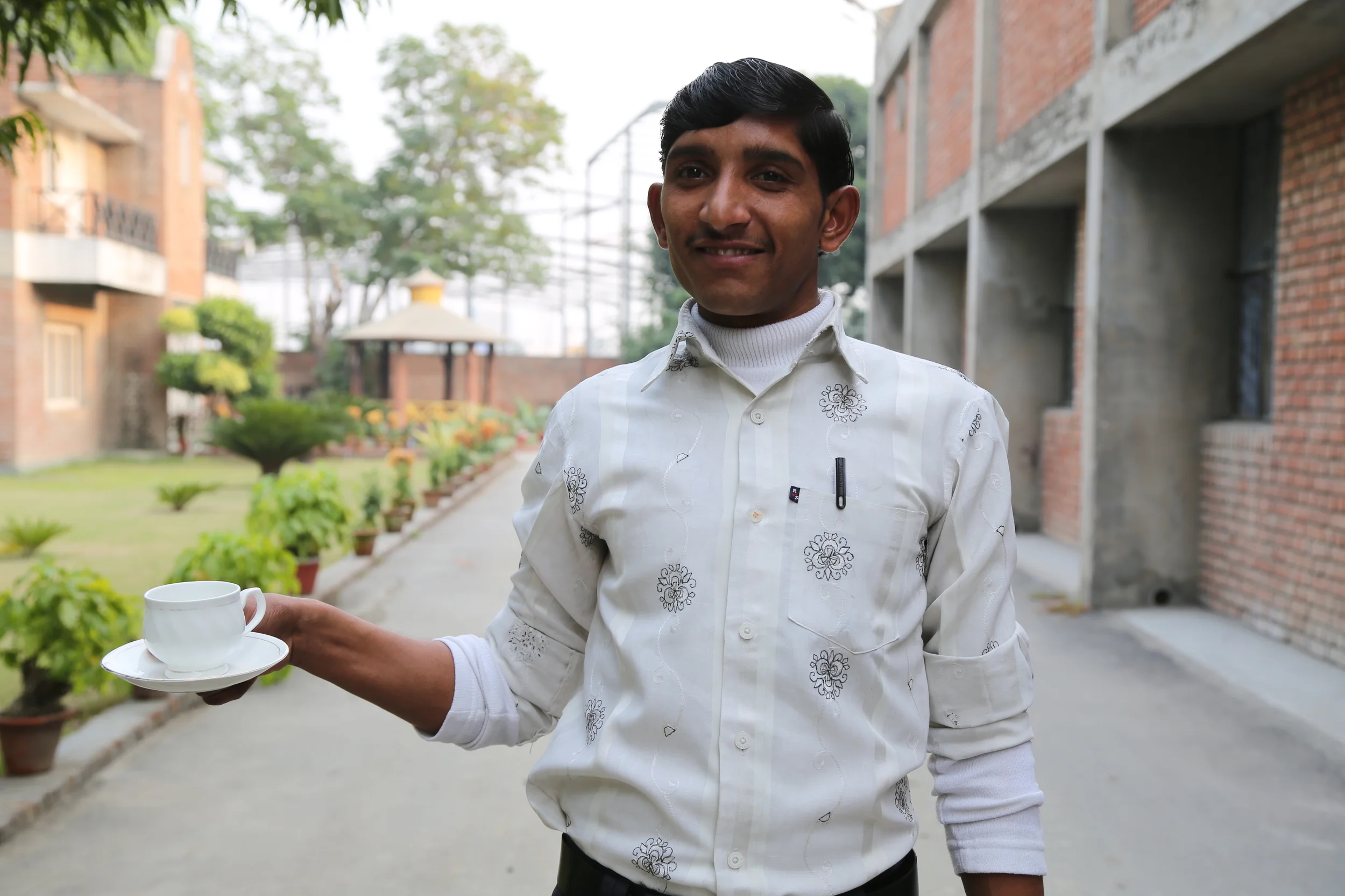Meet Komal, he keeps the chai flowing.