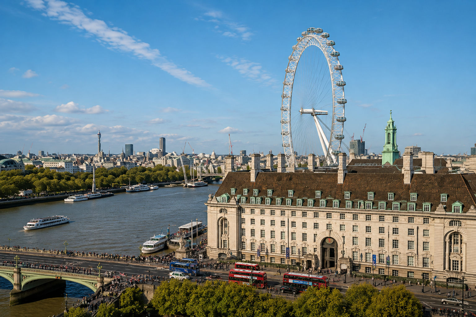 London Eye &amp; South Bank – London SE1