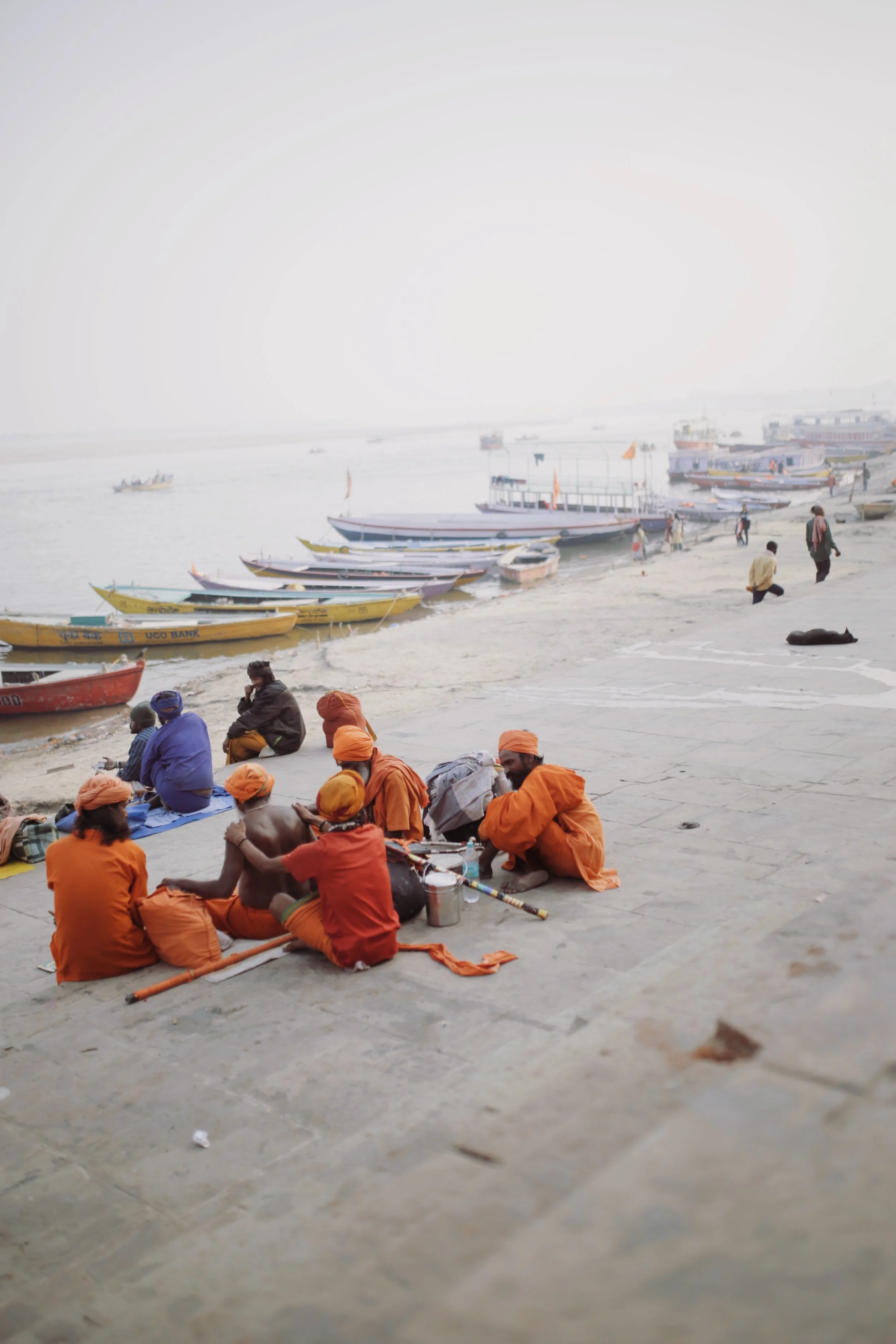 paul alone varanasi india.JPG