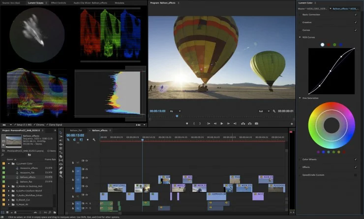  A .Look At The Colorful New Premiere Pro