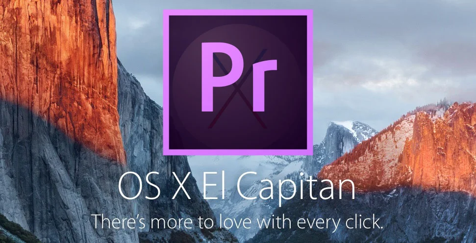 Premiere Pro Issues Updating To El Capitan
