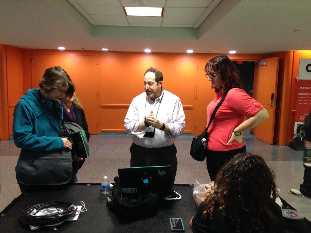 Spontaneous training session with Jeff Greenberg
