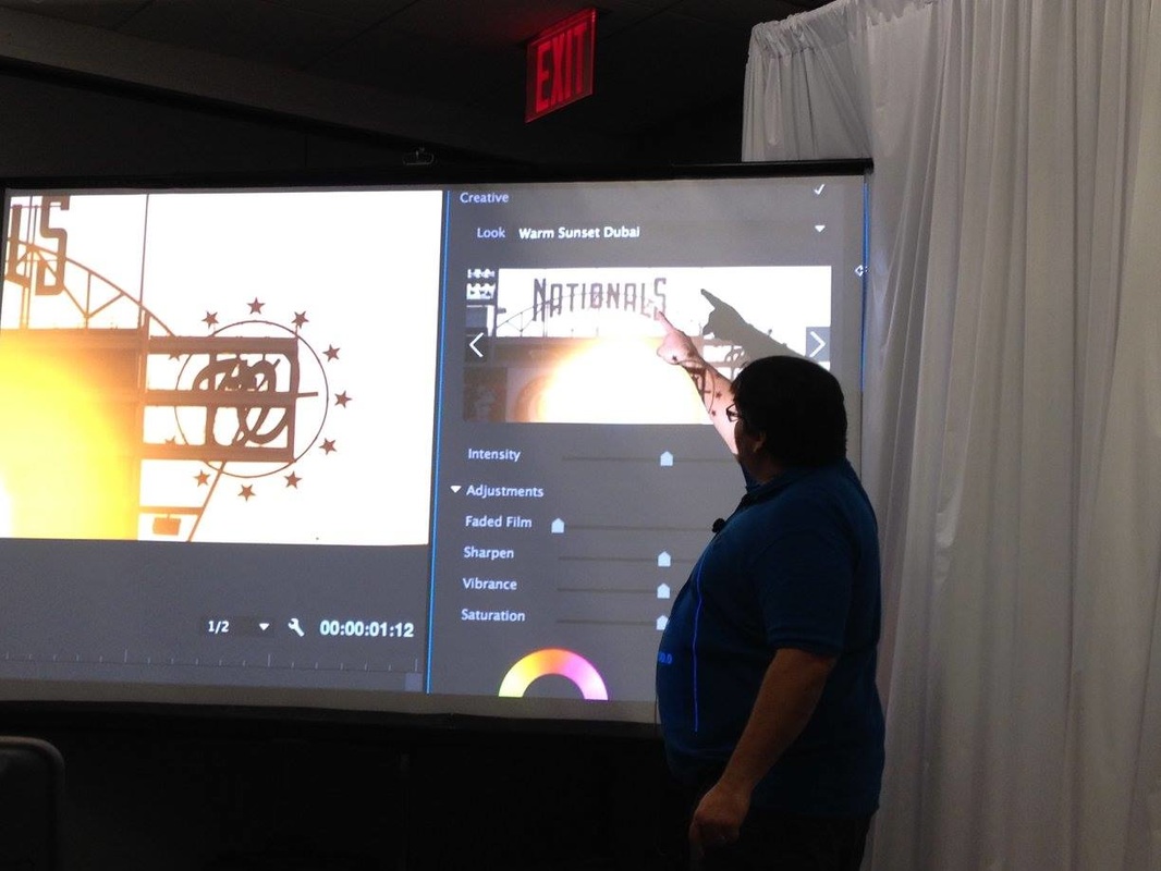 Robbie Carman demonstrates a creative LUT