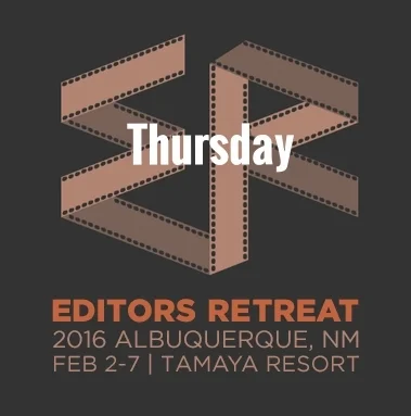 Editors Retreat 2016 Thursday