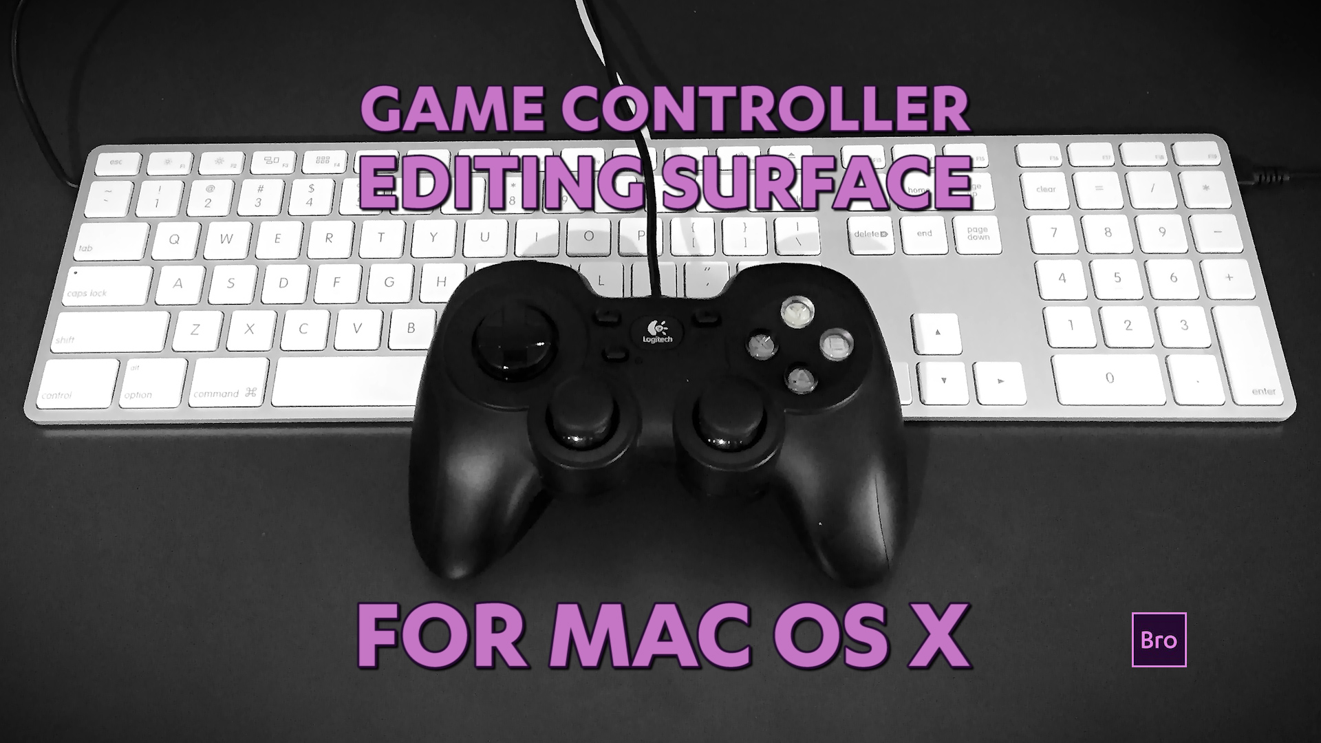 Game Controller Editing Surface for Mac OS X — Premiere Bro