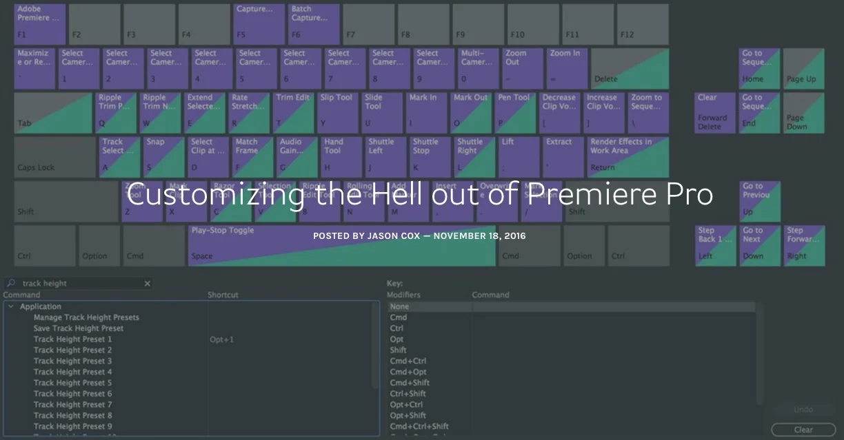 Screenlight: Customizing the Hell out of Premiere Pro