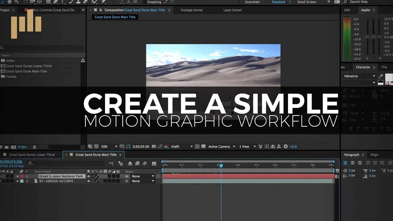 Premiumbeat: How to Create a Simple Motion Graphic Workflow in Premiere Pro