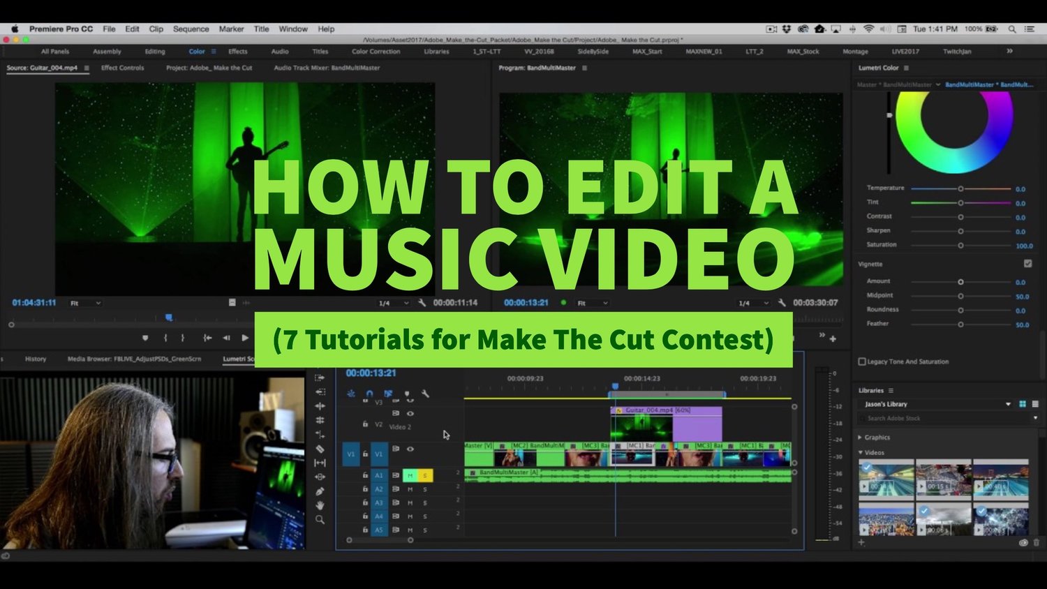 How to Edit a Music Video (7 Tutorials for Make The Cut Contest) — Premiere  Bro