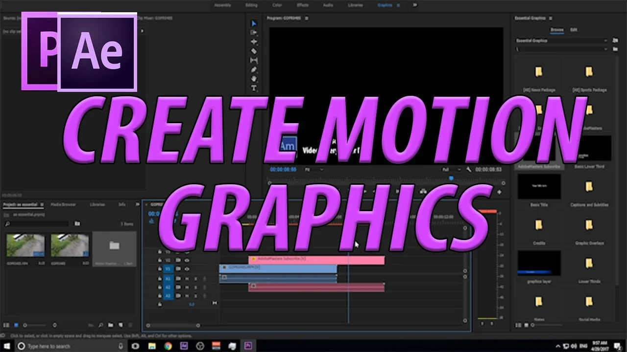 How to Create Motion Graphics With Adobe After Effects: Step-by-Step Guide