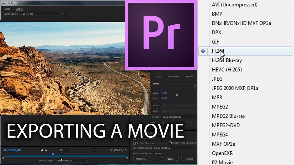 vase hook Symphony Chinfat: Exporting a Project to a Movie - Adobe Premiere Pro CC 2017 —  Premiere Bro