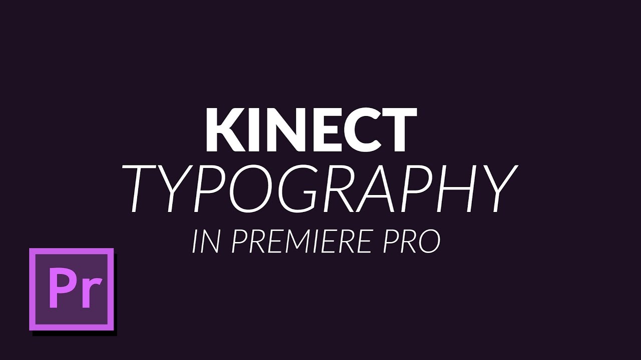 Ignace Aleya: How To Create a Kinetic Typography Animation in Premiere Pro  — Premiere Bro