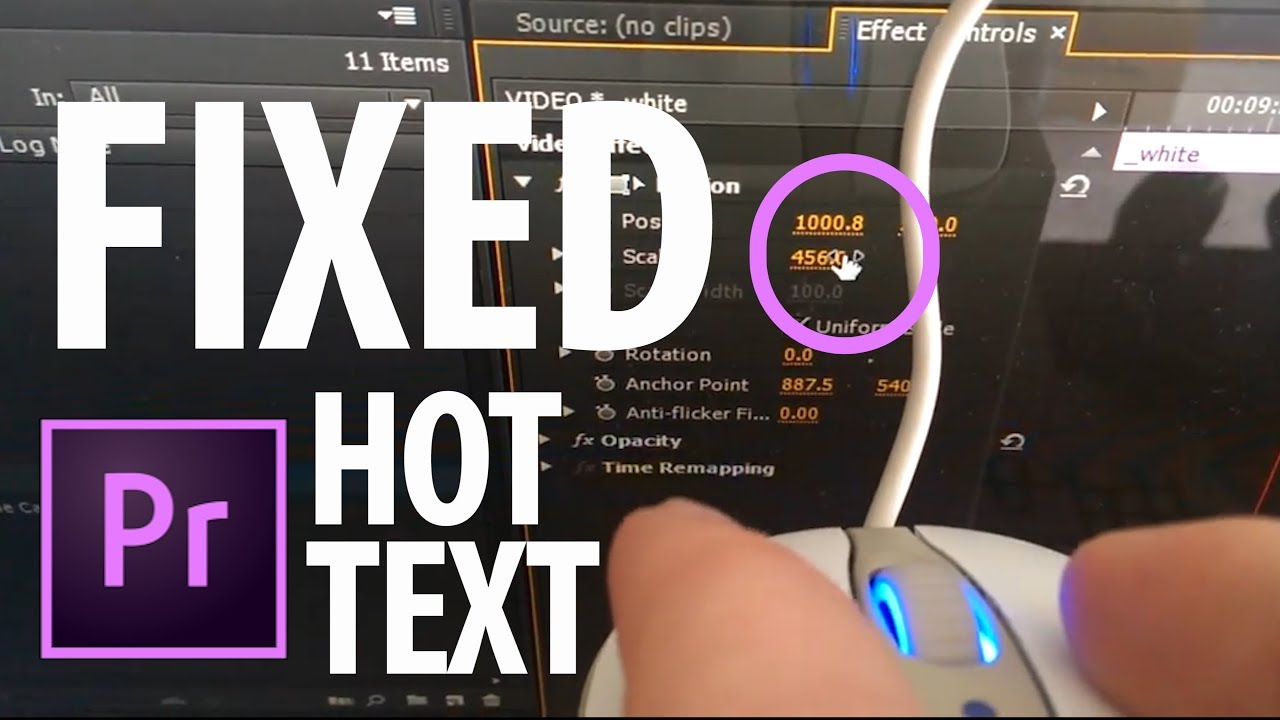 Taran Van Hemert: Premiere's Hot Text Bug Can Be Fixed with AutoHotKey
