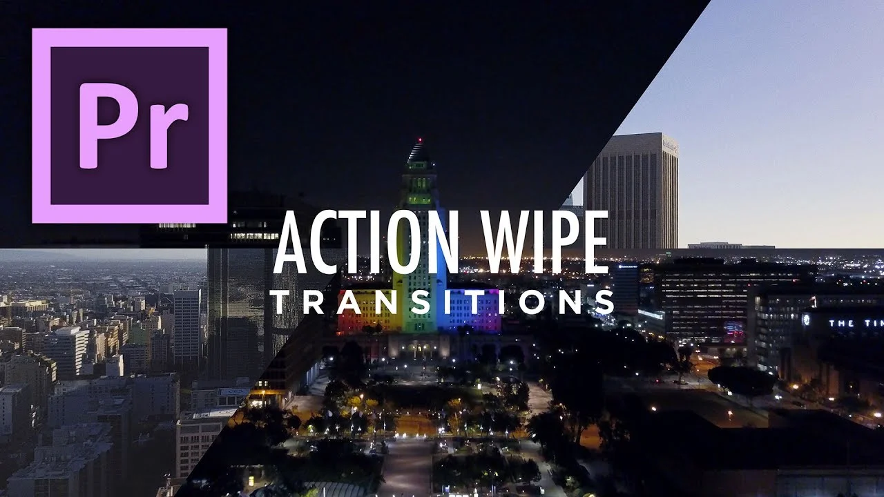 Chung Dha: Action Wipe Transitions Preset Tutorial for Premiere Pro