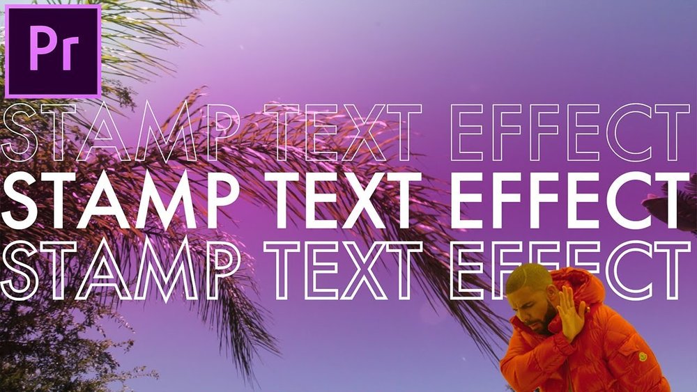 Justin Odisho: 3 Animated Stamp Text Effects in Premiere Pro — Premiere Bro