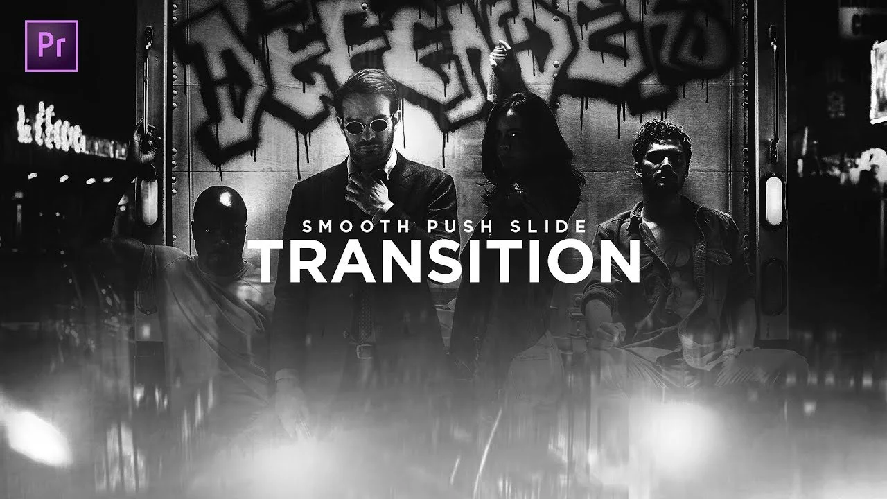Steven Van: Smooth Push Slide Transition in Premiere Pro