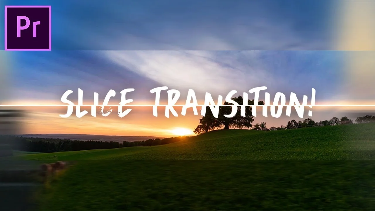 Justin Odisho: Slice Transition in Adobe Premiere Pro