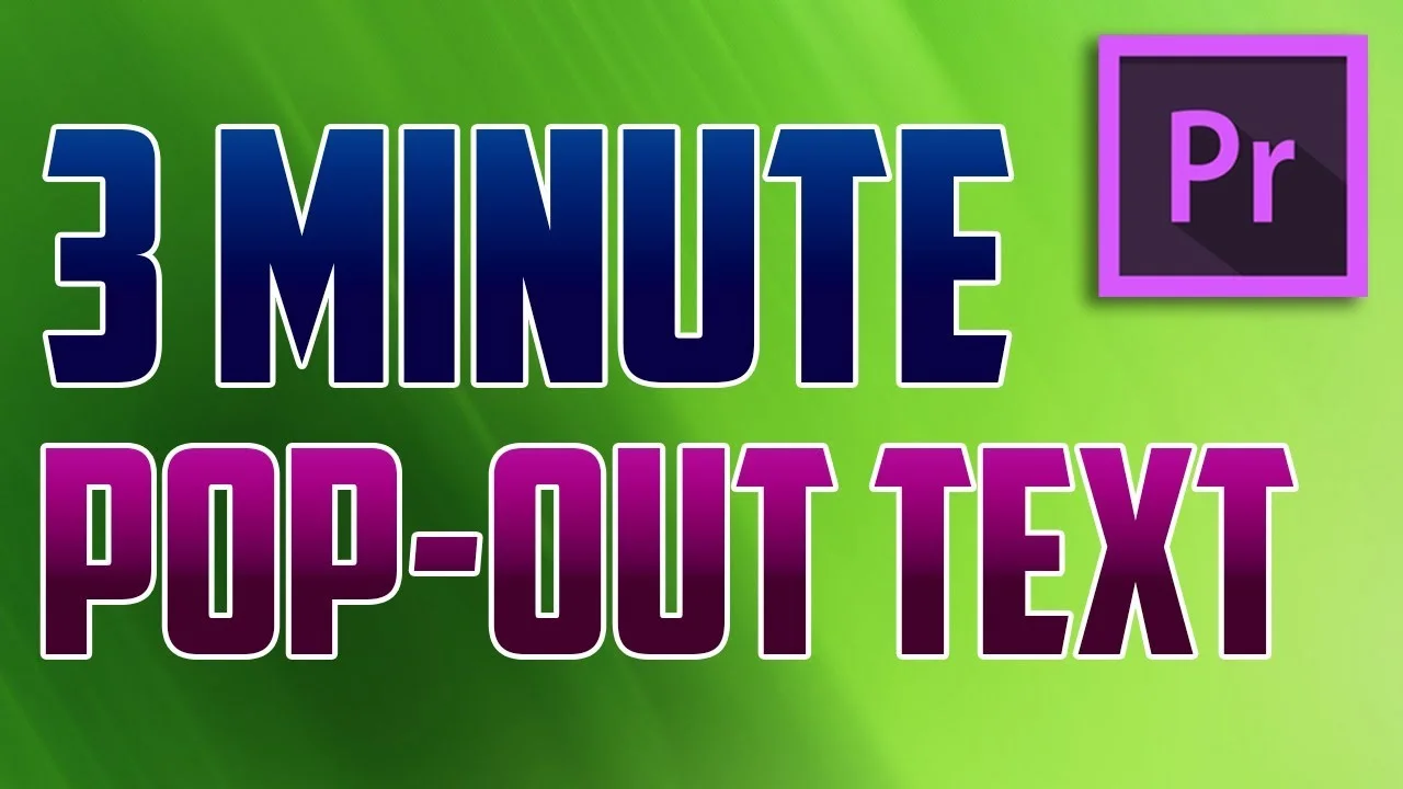 Adobe in a Minute: How to Create a Pop-Out Text Comment in Premiere Pro