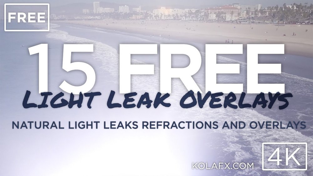 KOLA FX: Free Light Leaks, Lens Flares, for Premiere Pro — Premiere Bro