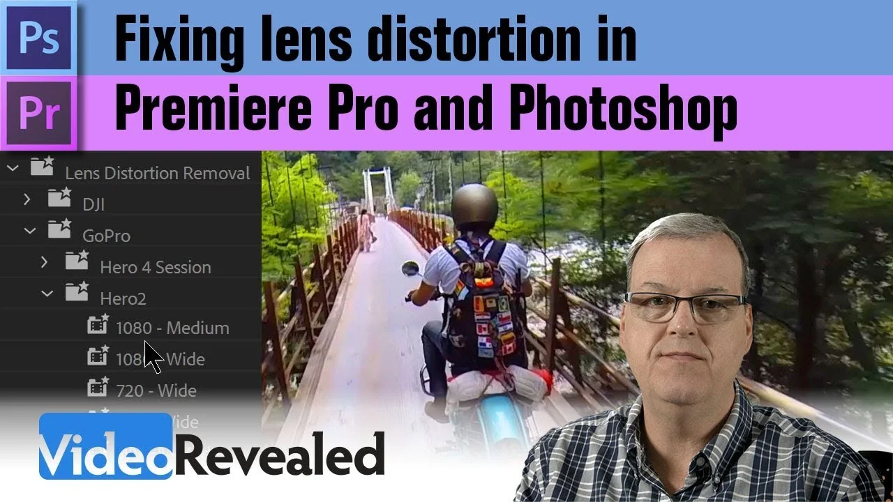 VideoRevealed: Fixing Lens Distortion in Premiere Pro and Photoshop