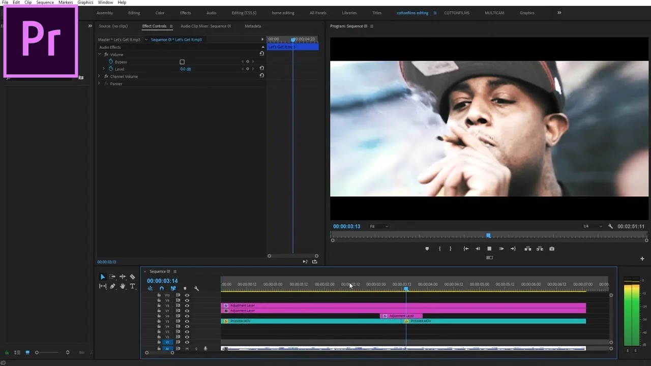TheyCallMeCotton: Lens Distortion Flash Transition Effect in Adobe Premiere Pro