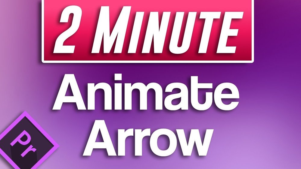 Adobe in a Minute: How to Animate a Moving Arrow in Premiere Pro — Premiere  Bro