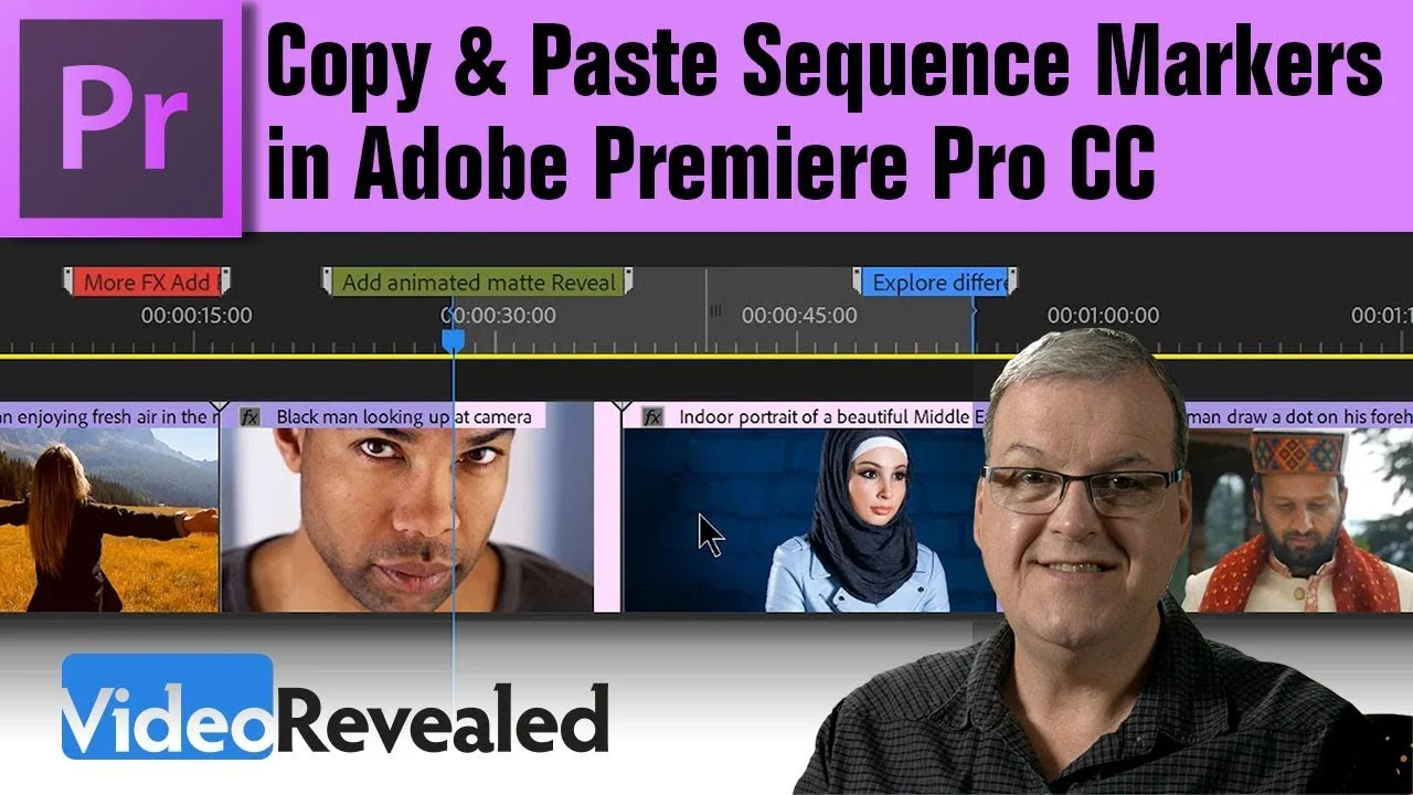 VideoRevealed: Copy & Paste Sequence Markers in Adobe Premiere Pro
