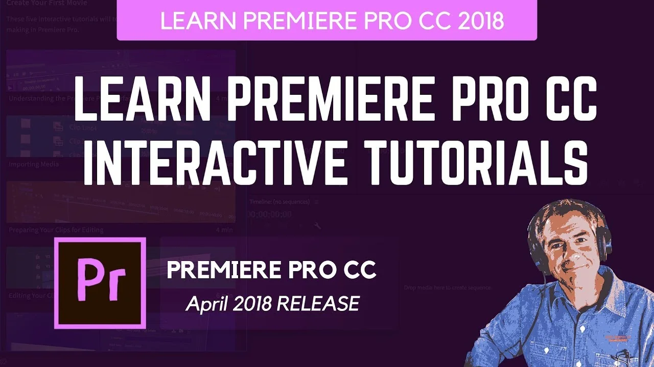 Mike Murphy Co: Interactive Tutorials in Adobe Premiere Pro CC 2018 (12.1)