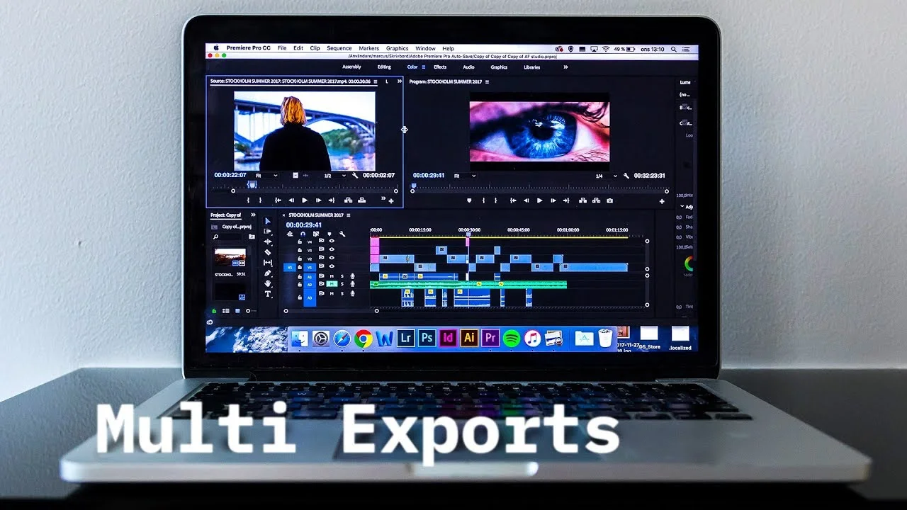 Maxwell Ridgewell: How to Export Multiple Clips from Premiere Pro
