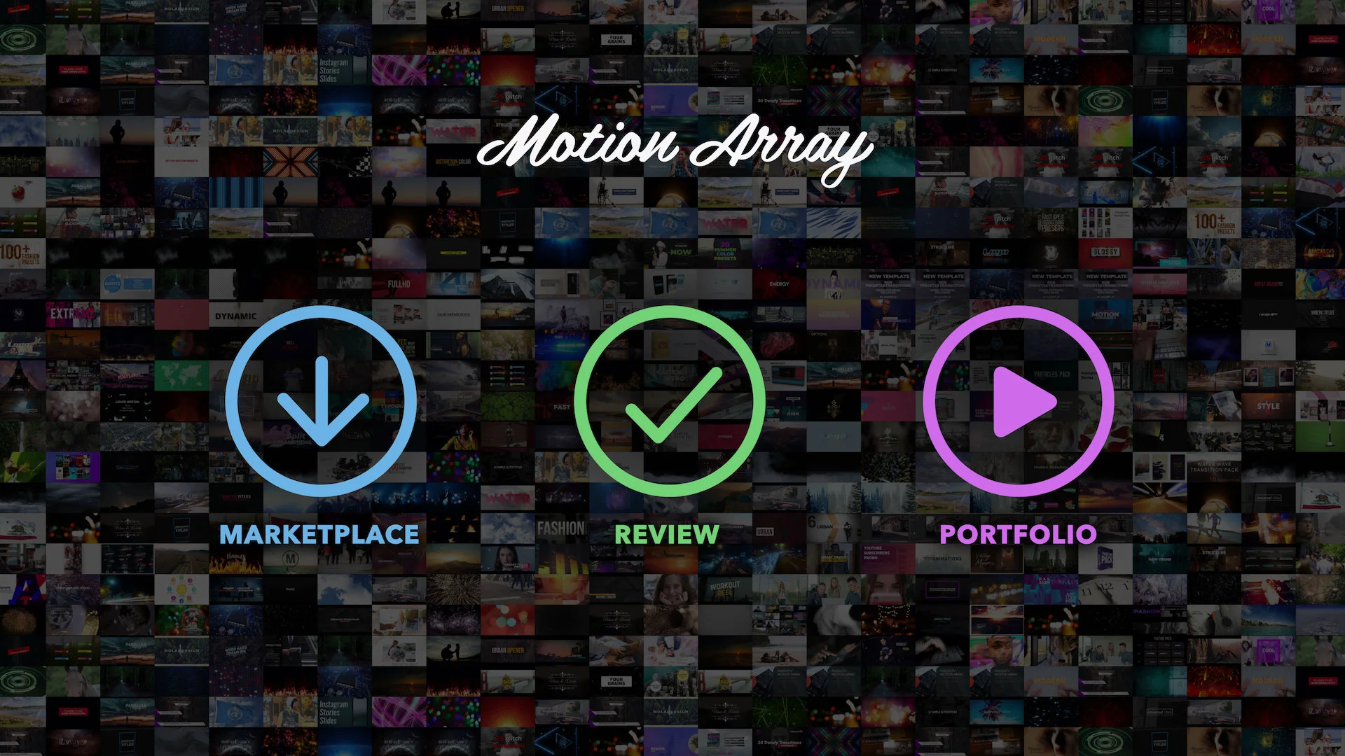 Motion Array Adds Review and Portfolio to its Array of Features