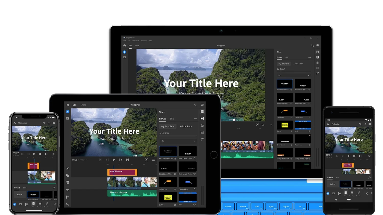Welcome Project Rush: Adobe's New All-In-One, Cross-Device Video Editing  App — Premiere Bro